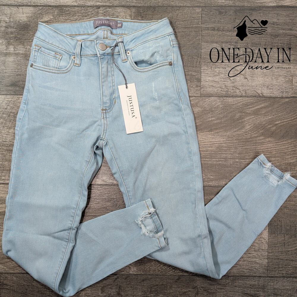 Justusa Yara Skinny Crop Jeans Size 2 (26)